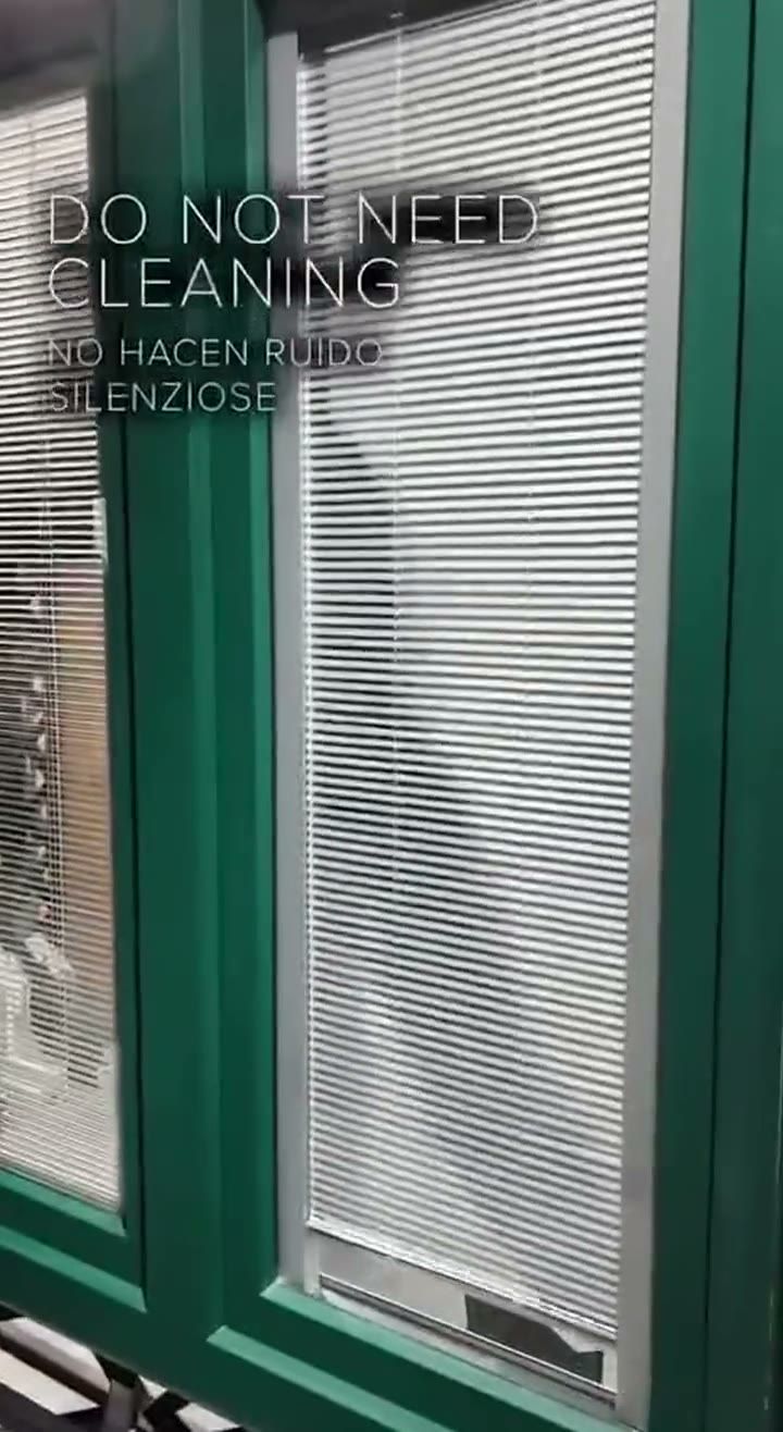 Nooit meer jaloezieën poetsen